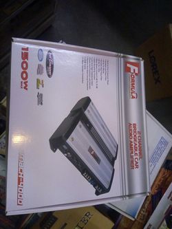New car audio amplifier 1500 watts 2 channel