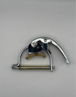 Vintage Hamilton U.S.A. Guitar Capo - Chrome Plated - Excellent Condition