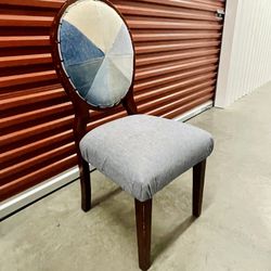 DIY Denim Patchwork Chair