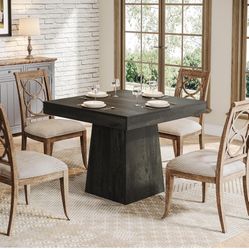 31.5” Square Dining Table – Modern & Sturdy for Small Spaces! 