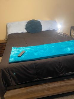 Sofa- Loveseat/Pub Table/ Queen Mattress & box spring ONLY //Great Condition