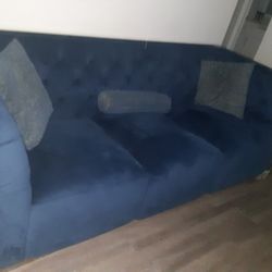 2 Peice Blue Sofa  Carlo Perazzi  Collection 