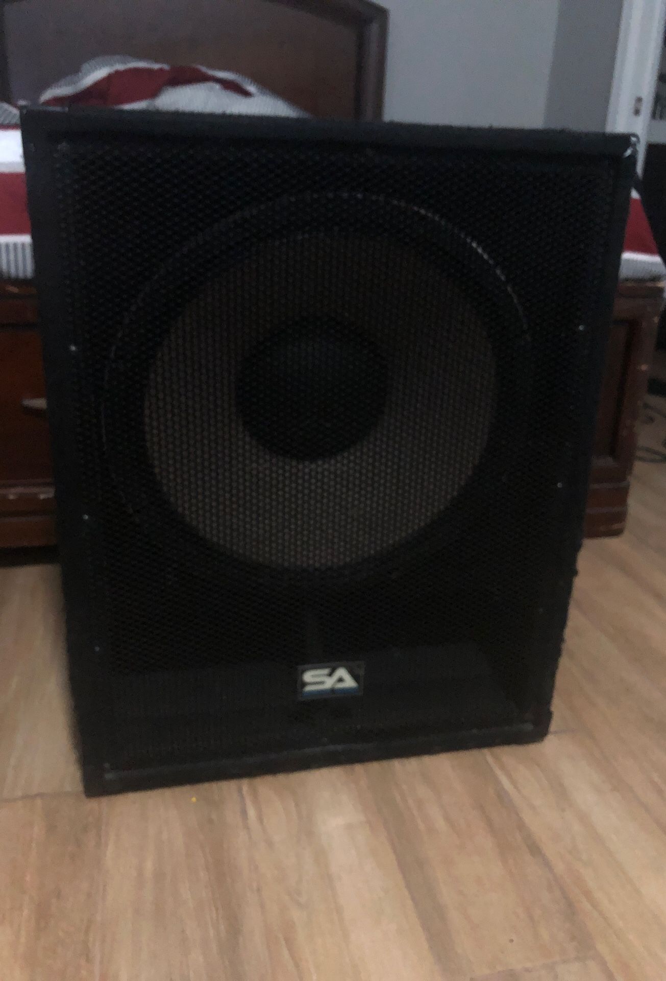 Pa speaker subwoofer in perfect condition watts 1200