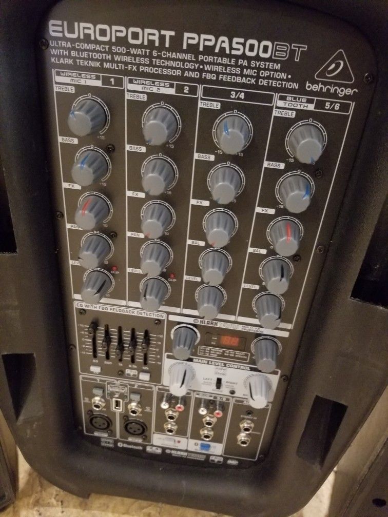 Behringer Europort PPA500BT