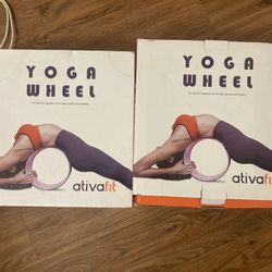2 Ativafit Yoga Wheels Never Used