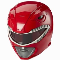Power Rangers Red Ranger Helmet For Halloween Costume