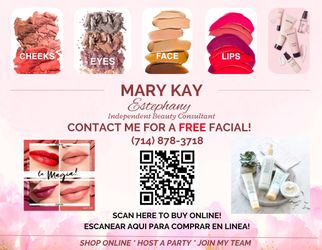 Mary Kay Products Available 