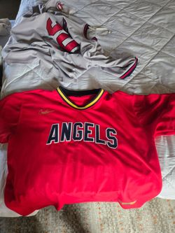 Red Angels Ohtani and Trout jerseys