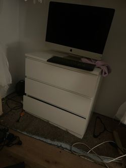 White drawer