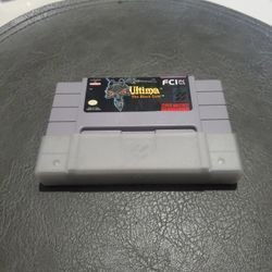 Super Nintendo Ultima The Black Gate
