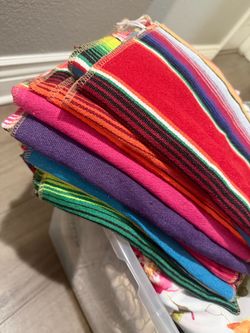 Mexican Serape Blankets Bundle