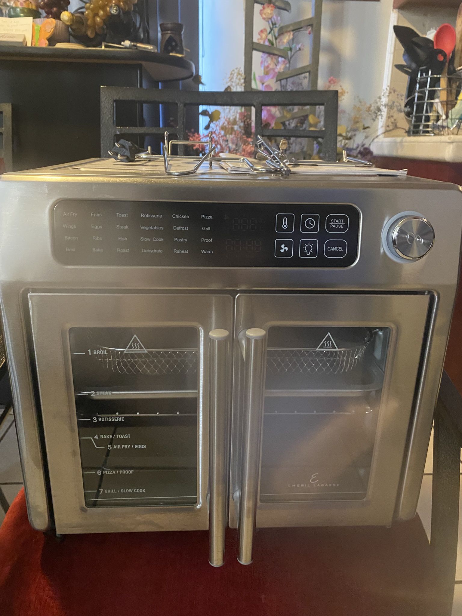 Emerald Lagasse French Door Air fryer