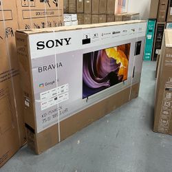 75” SONY BRAVIA X80K 4K HDR SMART TV