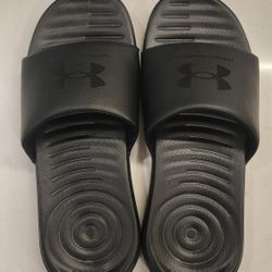 Under Armour Black Slide Sandals Women's Size 9