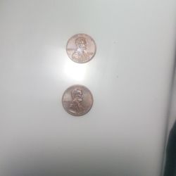 1999 No Mint Mark Error Coin And 2007 D Mint Mark Error Penny's 