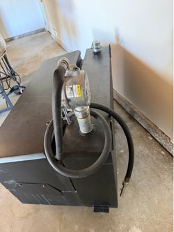 Diesel tank and tool box