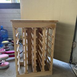 Wood Wine Rack 