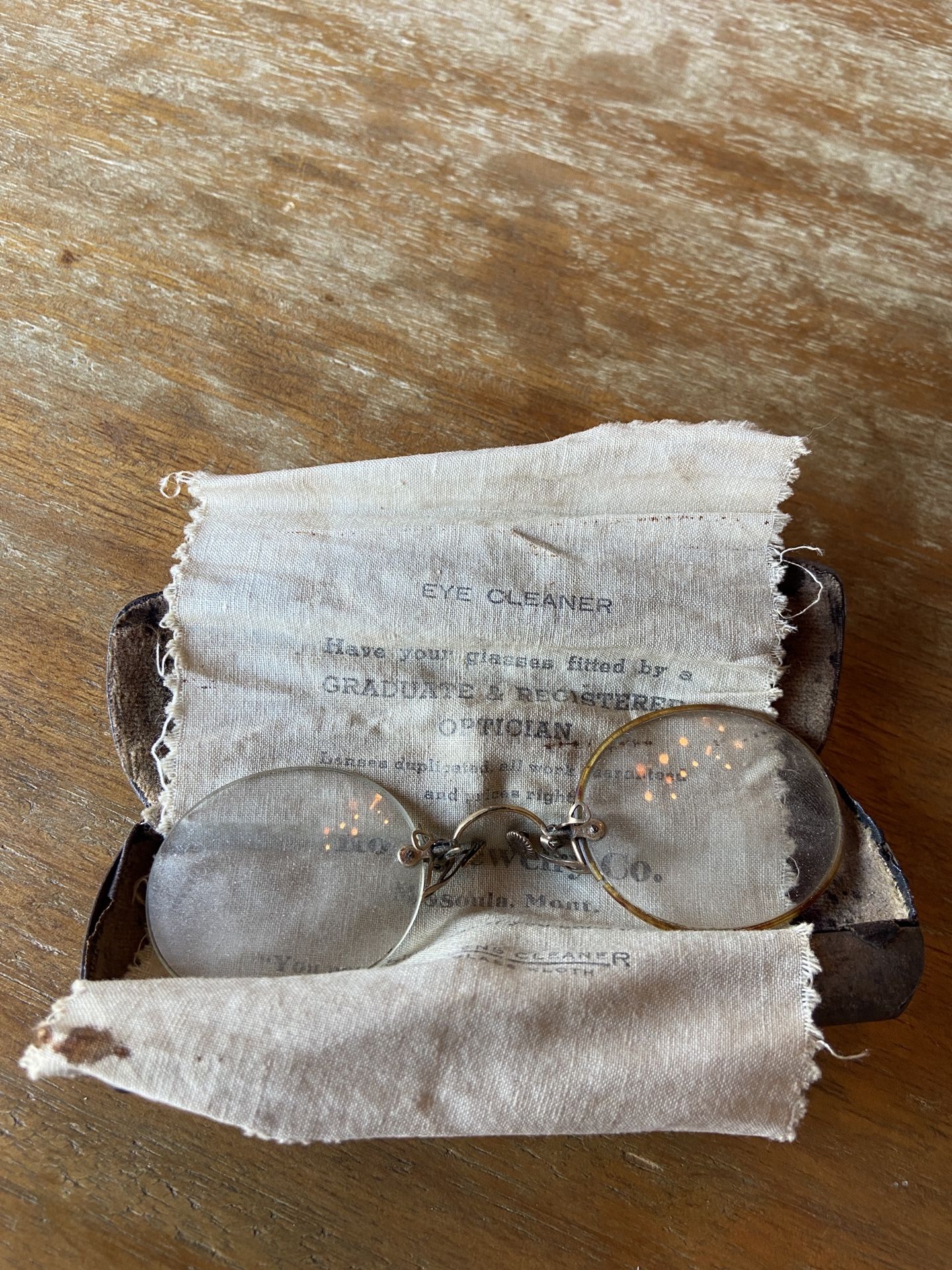 Late 18th/early 19th Century Style Pince-nez Spectacles