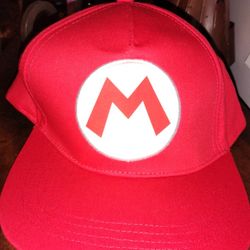 Mario Hat! One Size Fits All! Brand New! 