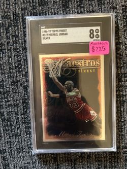Michael Jordan Maestros Topps Finest SGC 8