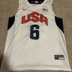 Lebron Team USA Jersey