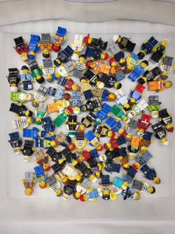 $2 Lego City Minifigures Firefighters Police Construction Worker Kids