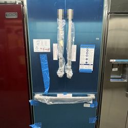 Built In Bosch 36” Stainless Steel French Door Refrigerator Ice Maker