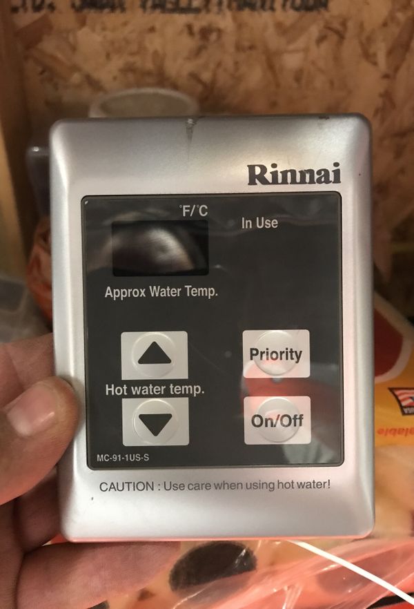 Rinnai water heater thermostat for Sale in San Fernando, CA OfferUp