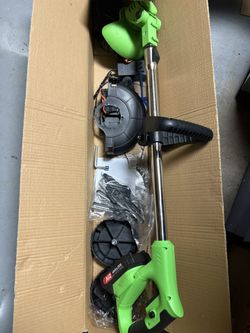 String Trimmer, Cordless Electric Grass Trimmer and Edger