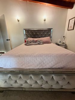 Queen bed frame