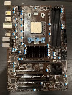 AMD AM3+ Motherboard with FX 6300 CPU