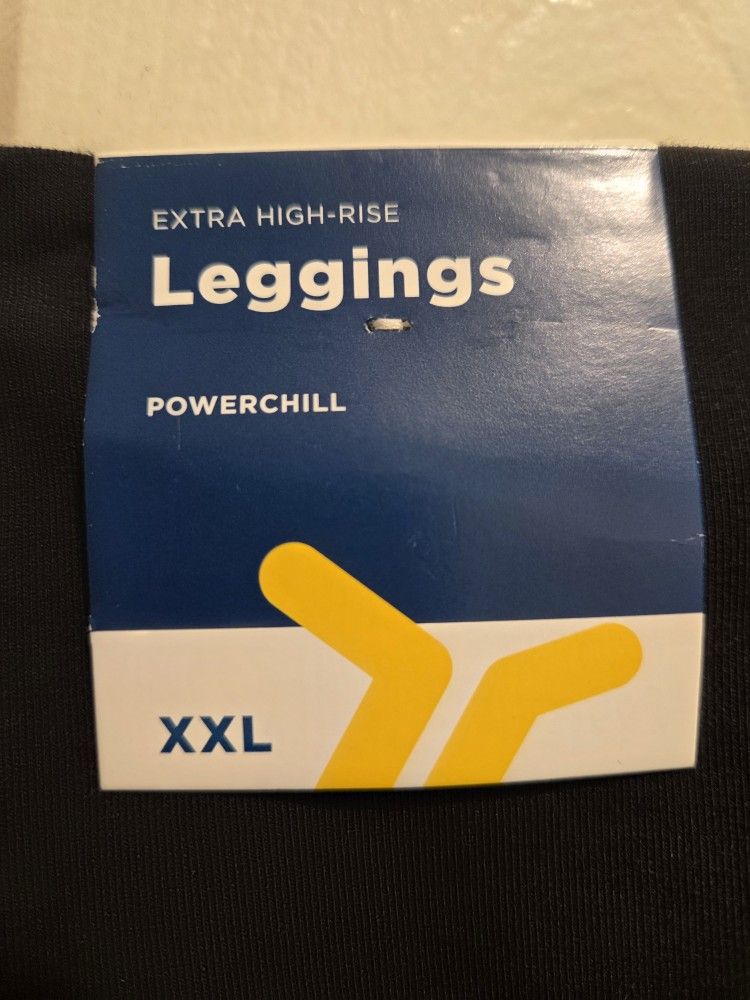 Old Navy Active POWERCHILL Extra High Waisted Black Leggings XXL