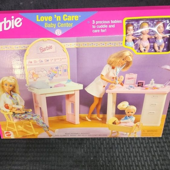 1998 Barbie Love n Care Baby Center playset for Sale in Riverside CA OfferUp