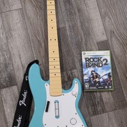 Xbox 360 Fender Precision Bass Replica Rockband 2