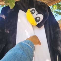 Halloween Costume Penguin Onesie