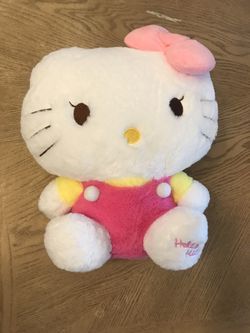 Hello Kitty Plush Backpack