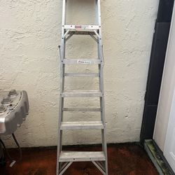 Werner 6 Foot Ladder Aluminum 