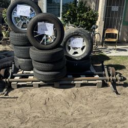 Tandem axels And Wheels, Chevy Wheels 