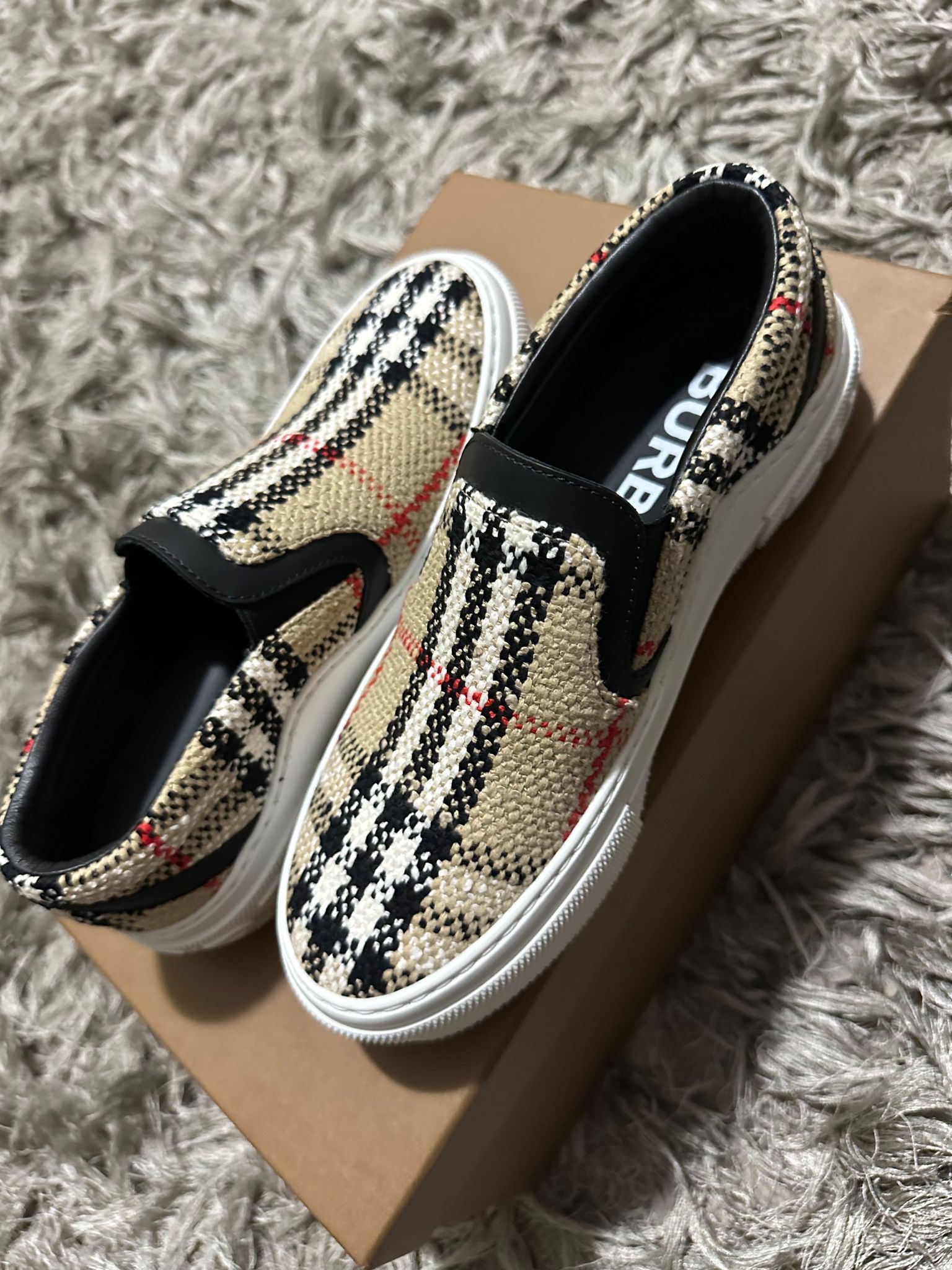 Burberry Slip-On Sneakers