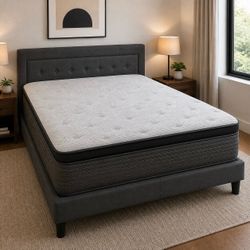 ✨ Brand New Queen Size Mattress 14” Pillow Top – Premium Quality at the Best Price | All Sizes in Stock & Same-Day Delivery Available 🚚
