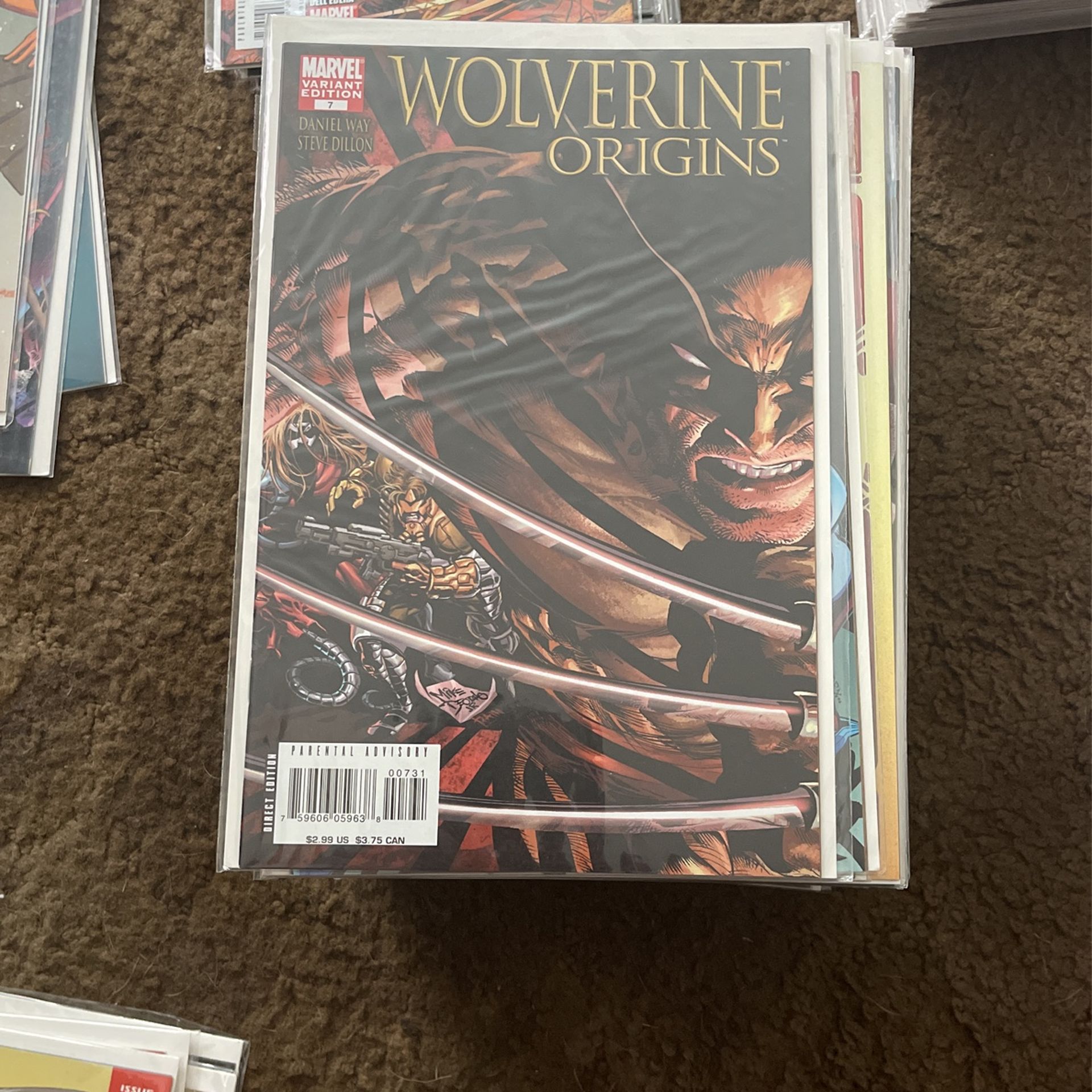 Wolverine Origins #7 Variant Cover
