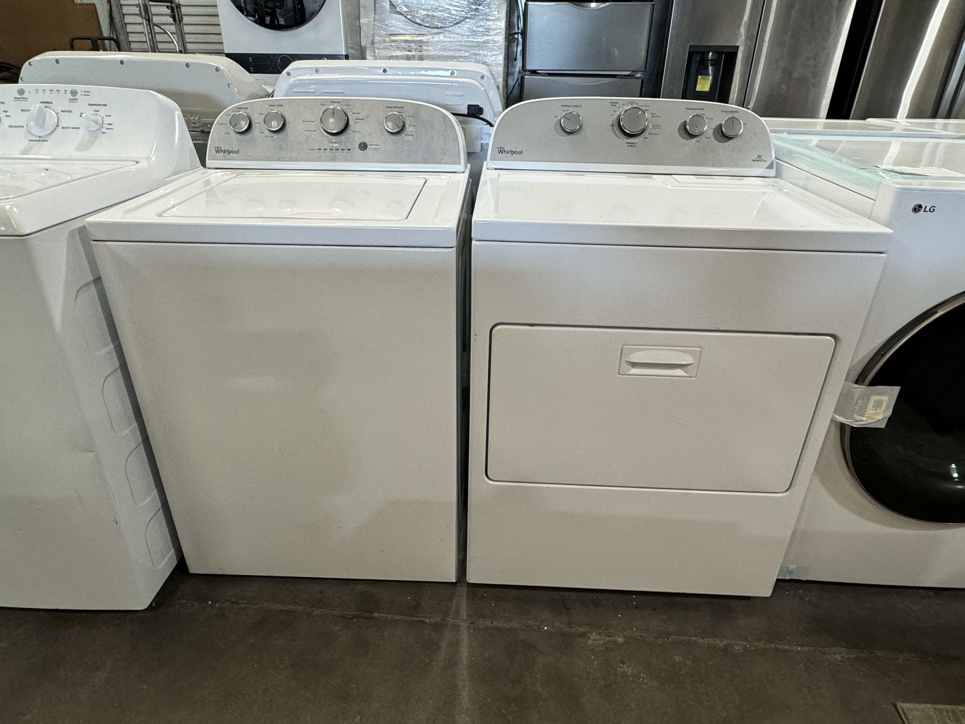 Whirlpool Washer And Dryer
