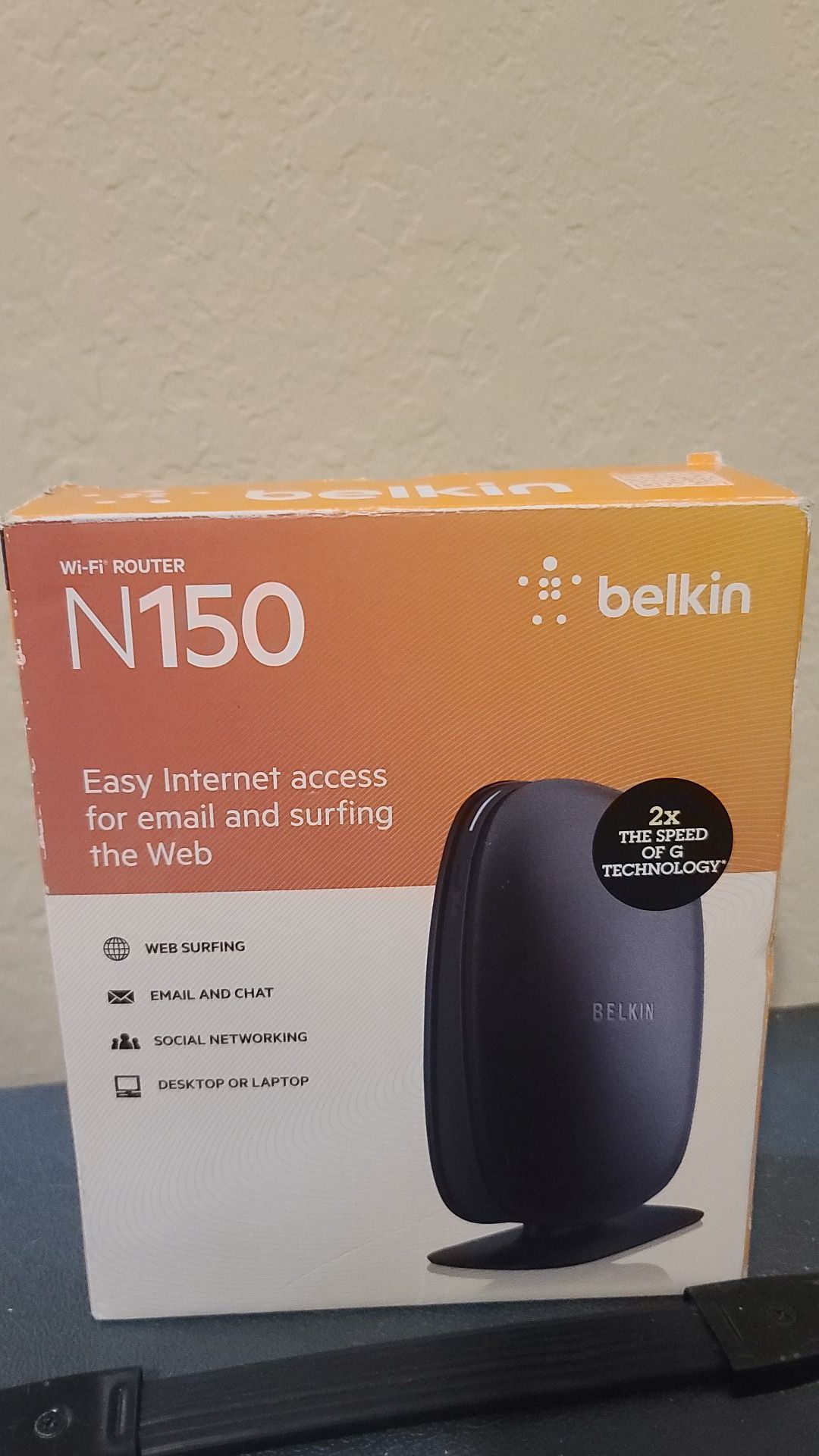 Belkin N150 WiFi router b/g/n