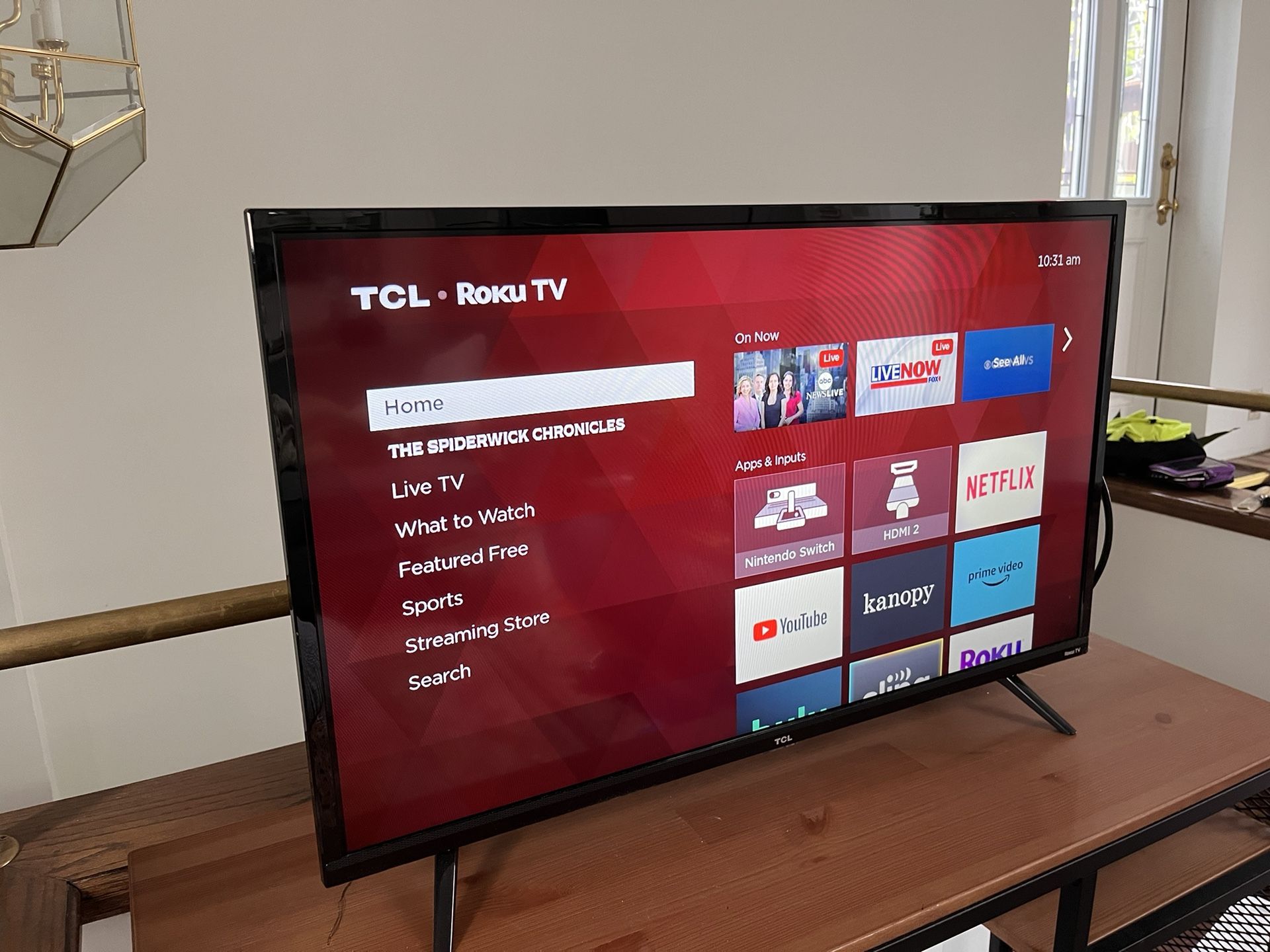 TCL 32” Roku Tv 