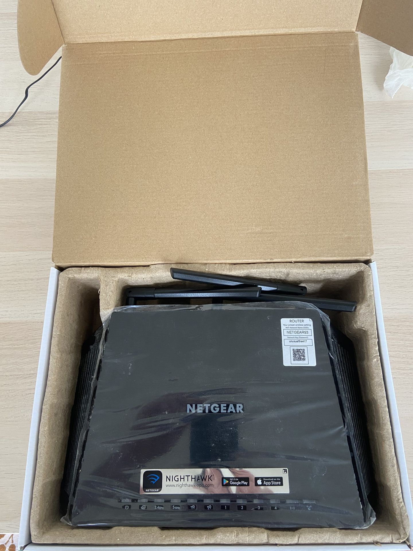 NETGEAR Nighthawk Smart Wi-Fi Router (AC1750)
