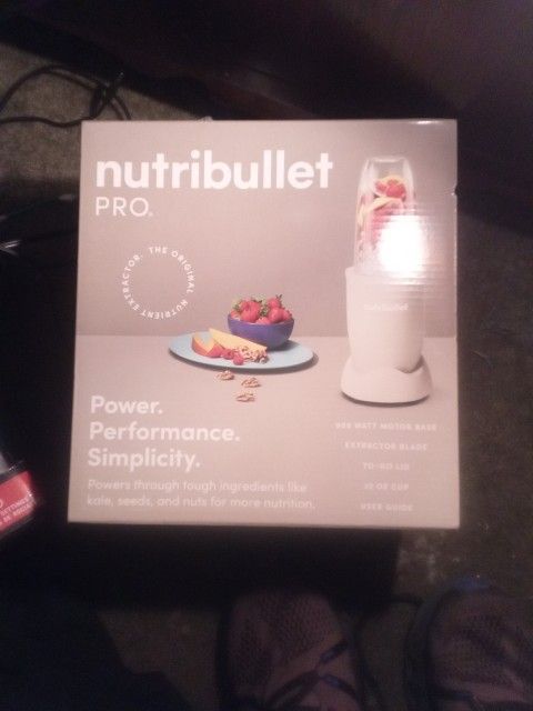 Nutribullet Pro.