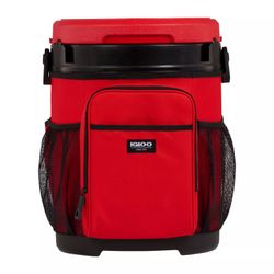 Igloo 20 Quart / 5 Gallon Cooler Bucket Red