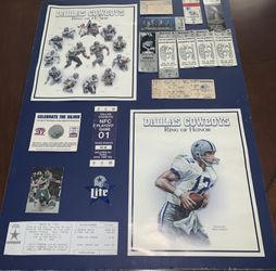 Dallas Cowboys Rare Poster Collection 