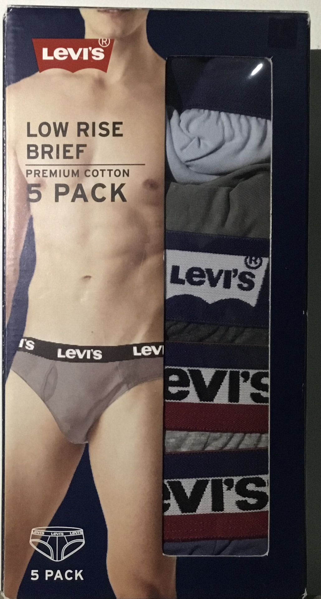 Levi’s Low Rise Briefs (L) 5 Pack