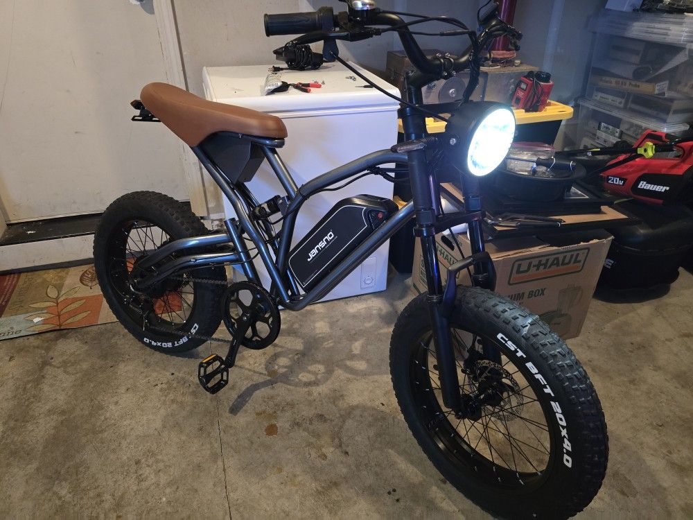 Jansno X50 Full Suspension Ebike